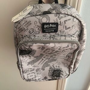 NWT Loungefly Harry Potter Marauders Map Backpack